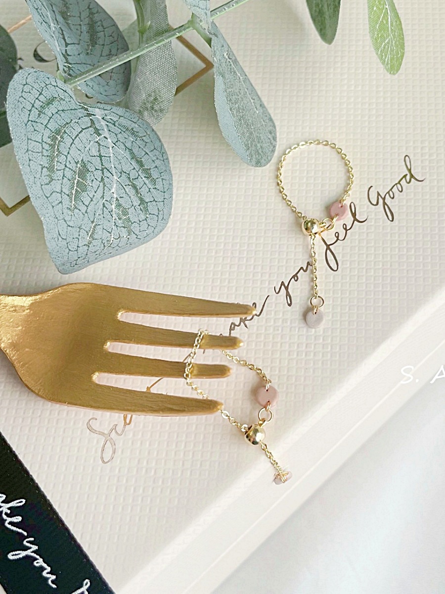 Latte Mood│鍍金鍊戒