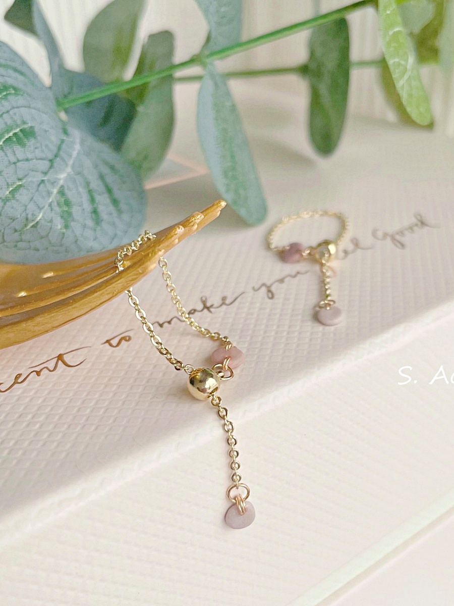 Latte Mood│鍍金鍊戒