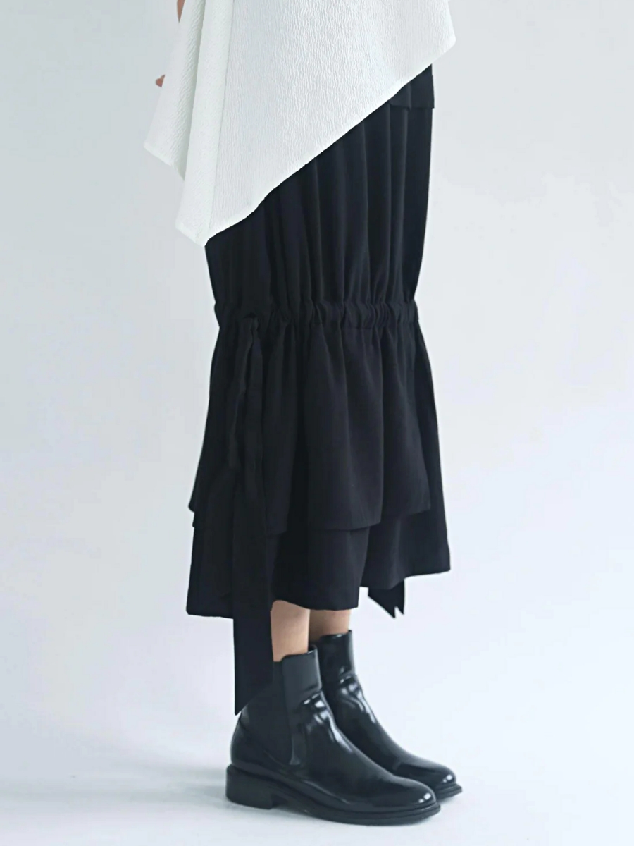 Salient Label｜Eamon Drawstring Tube Midi Dress