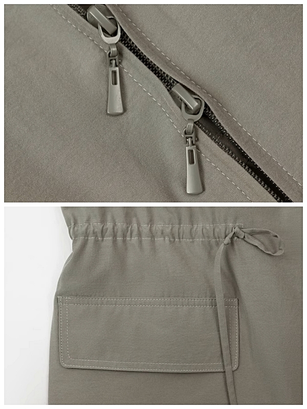INSIS｜Outdoor Casual Pocket Waist Drawstring Vest